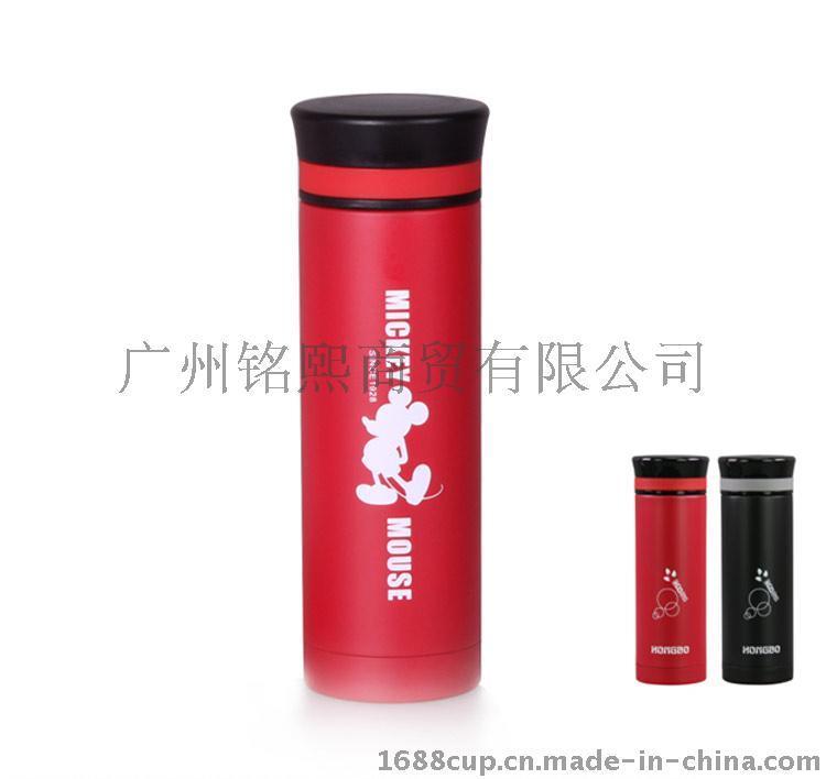 广州保温杯厂家生产定做304不锈钢保温杯 时尚款式直杯 300ML
